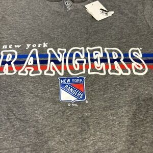 New York Rangers NHL Tshirt Women's Size M‎ 8/10 Gray New